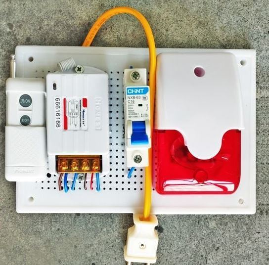 Chuông đèn kết hợp báo cháy