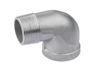 Cút thu một đầu ren trong, một đầu ren ngoài INOX 304