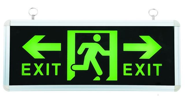Đèn Exit (1 mặt + 2 mặt) TQ / Đèn thoát hiểm Exit / Đèn Exit sự cố lối thoát hiểm