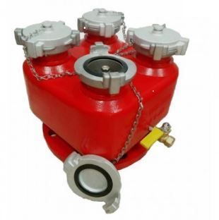 Họng tiếp nước chữa cháy 4 cửa ra D65