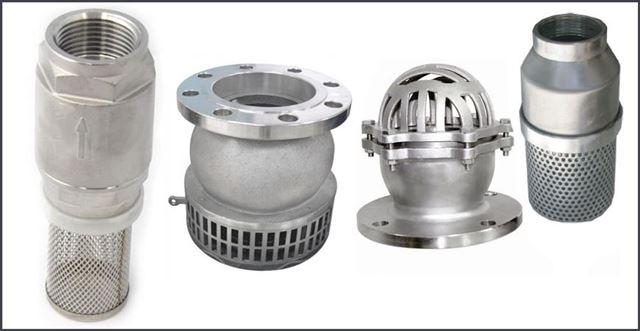 Rọ bơm Inox mặt bích