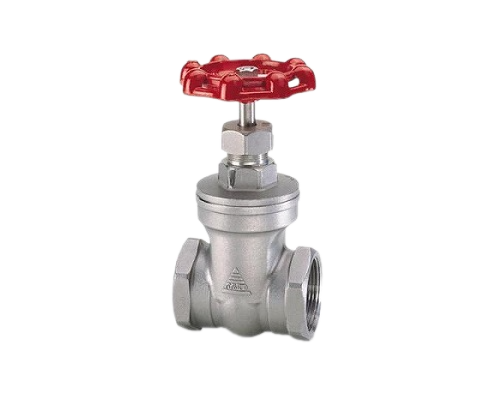 Van cửa/cổng INOX CF8 nối ren, tay quay