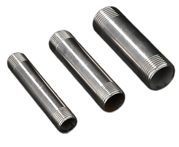 Kép tiện 2 đầu INOX 304 cỡ 200 | Nối 2 đầu ren ngoài | Thanh INOX 2 đầu ren ngoài