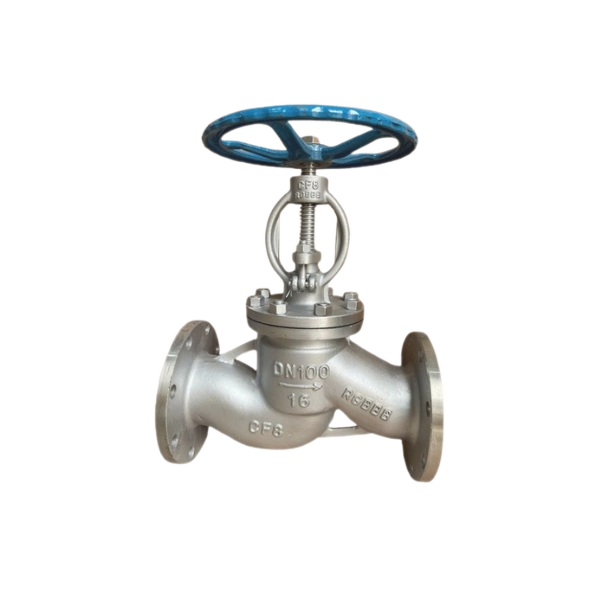 Van cầu hơi INOX mặt bích