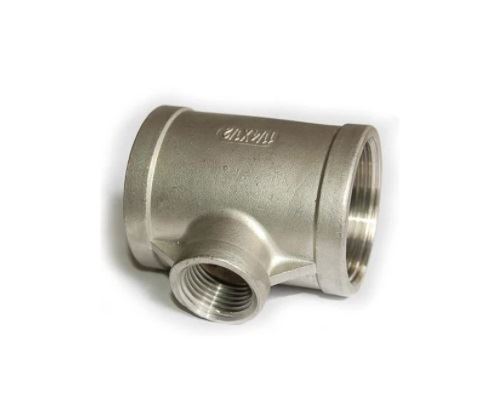 Tê thu ren trong mạ kẽm