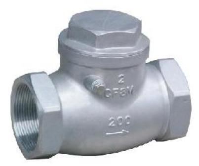 Van một chiều lá lật inox