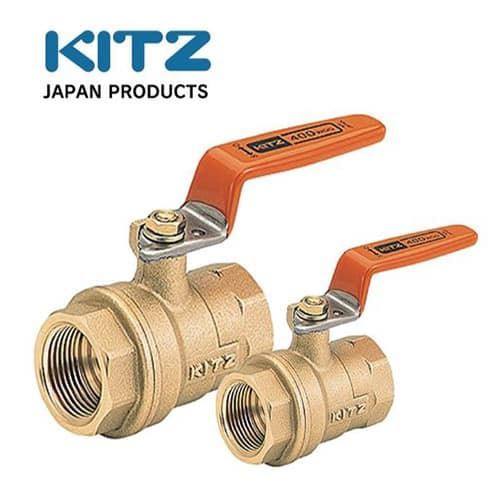 Van bi đồng KITZ nối ren / Van bi đồng tay gạt