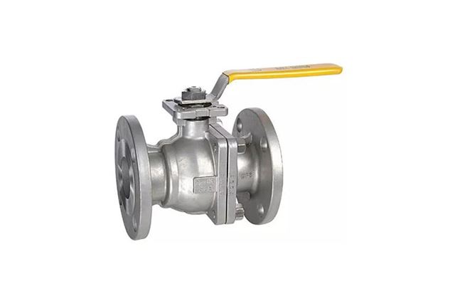 Van bi mặt bích INOX tay gạt