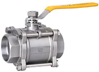 Van bi (cầu) INOX 316 nối ren/bích