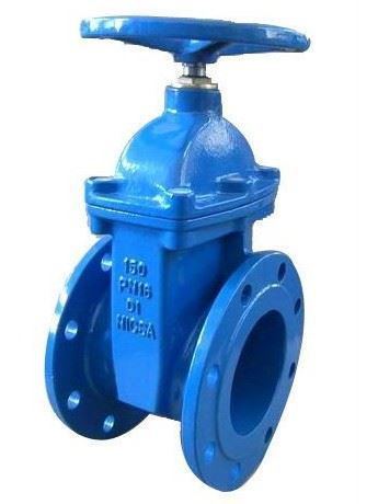 Van cổng ti chìm cánh cao su