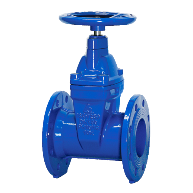 Van cổng ti chìm cánh cao su PN16