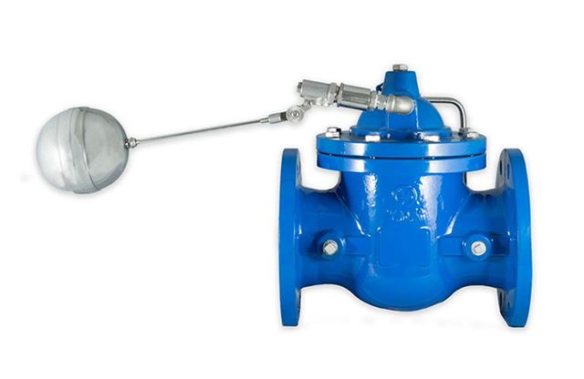 Van phao cơ mặt bích