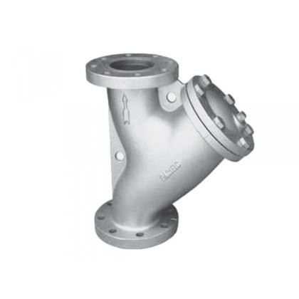 Y lọc gang nối bích