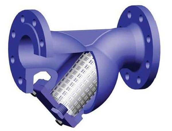 Lọc Y thép nối bích